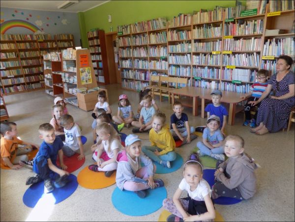 Przechwytywanie Przedszkolaki w Bibliotece