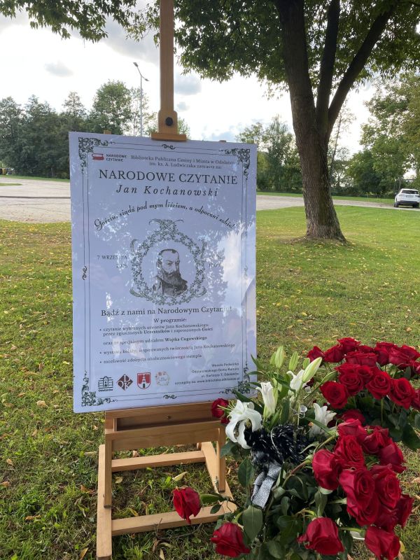1 Odolanów czyta Jana Kochanowskiego