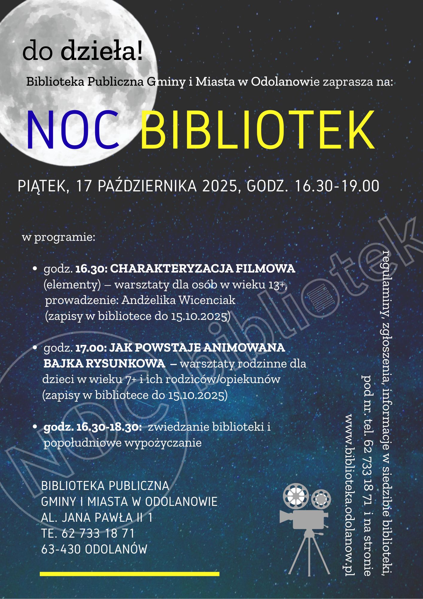 Noc Bibliotek w Odolanowie