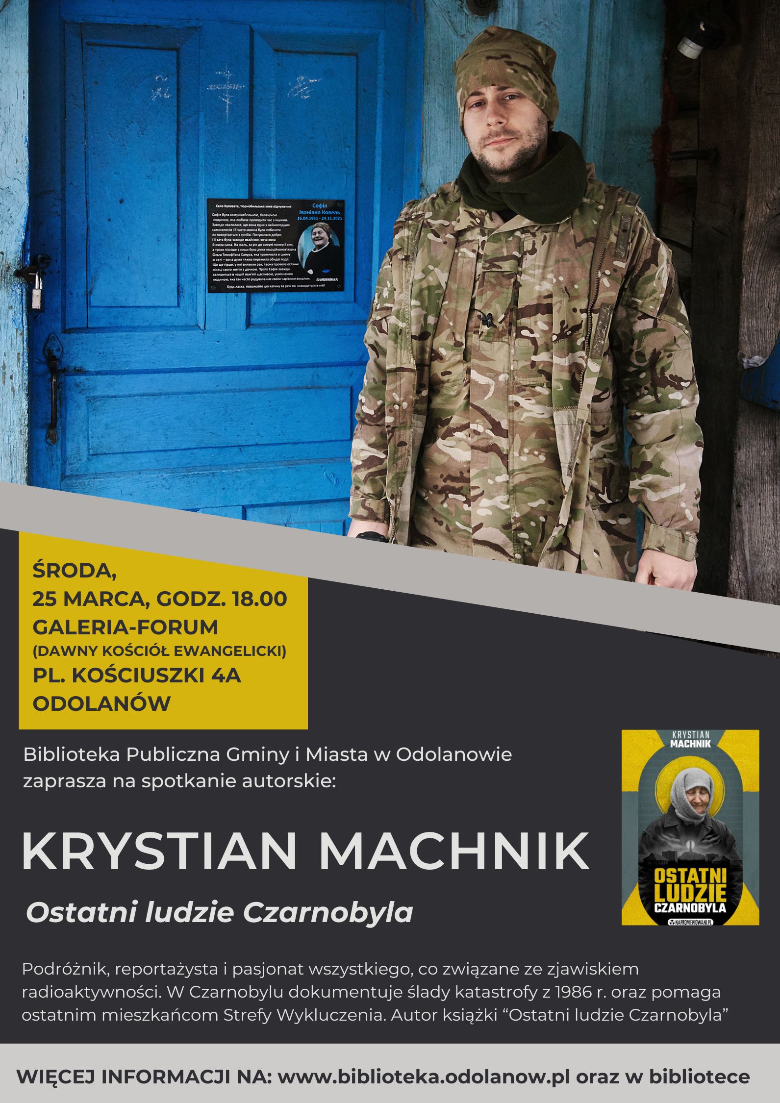 plakat Krystian Machnik