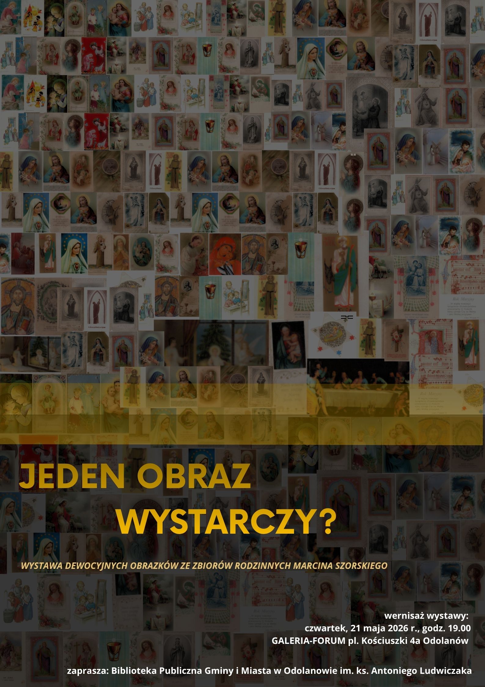 Jeden obraz wystarczy